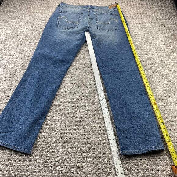 Signature by Levi's Straus Modern Straight Women's Jeans Size 16M 33X32 Denim - Picture 7 of 14